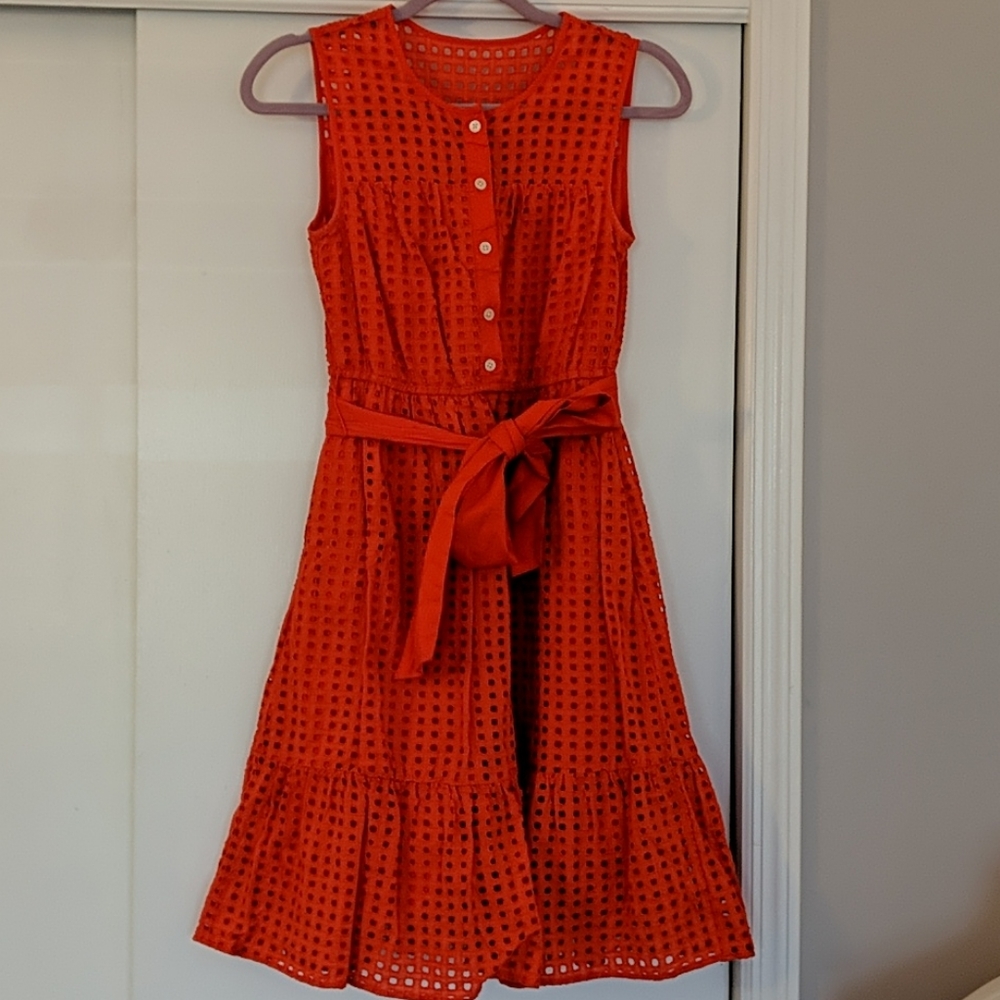 Summery Eyelet Dress